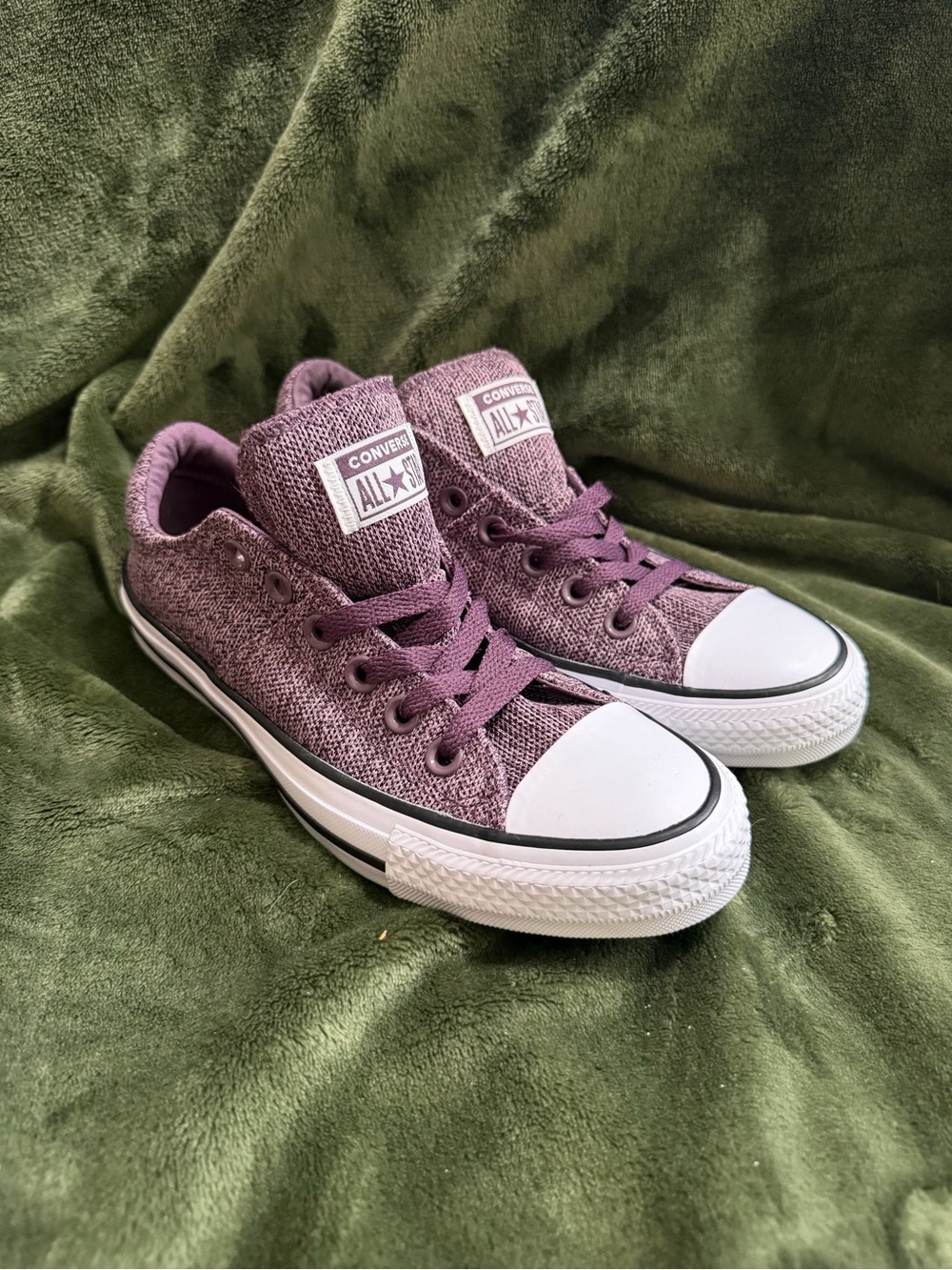 Converse All Star Low Top Sneakers in Dusty Plum